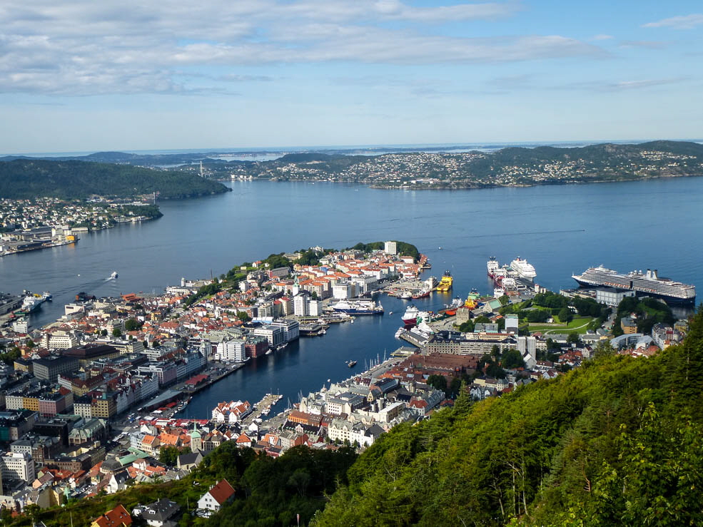 105 Bergen Norway Mount Floien