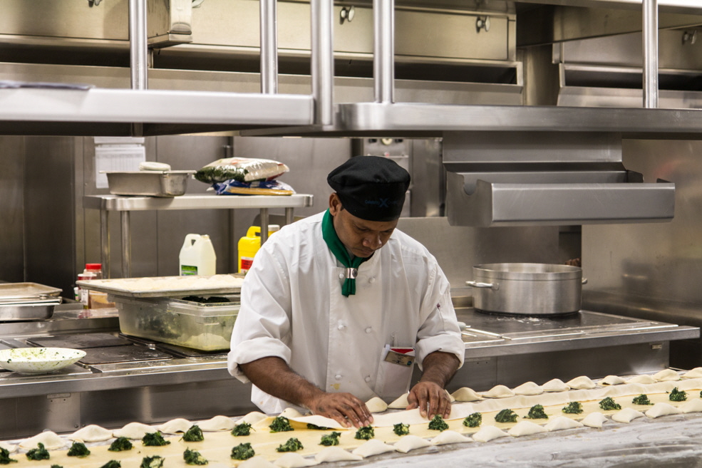 363 Celebrity Infinity Galley Tour